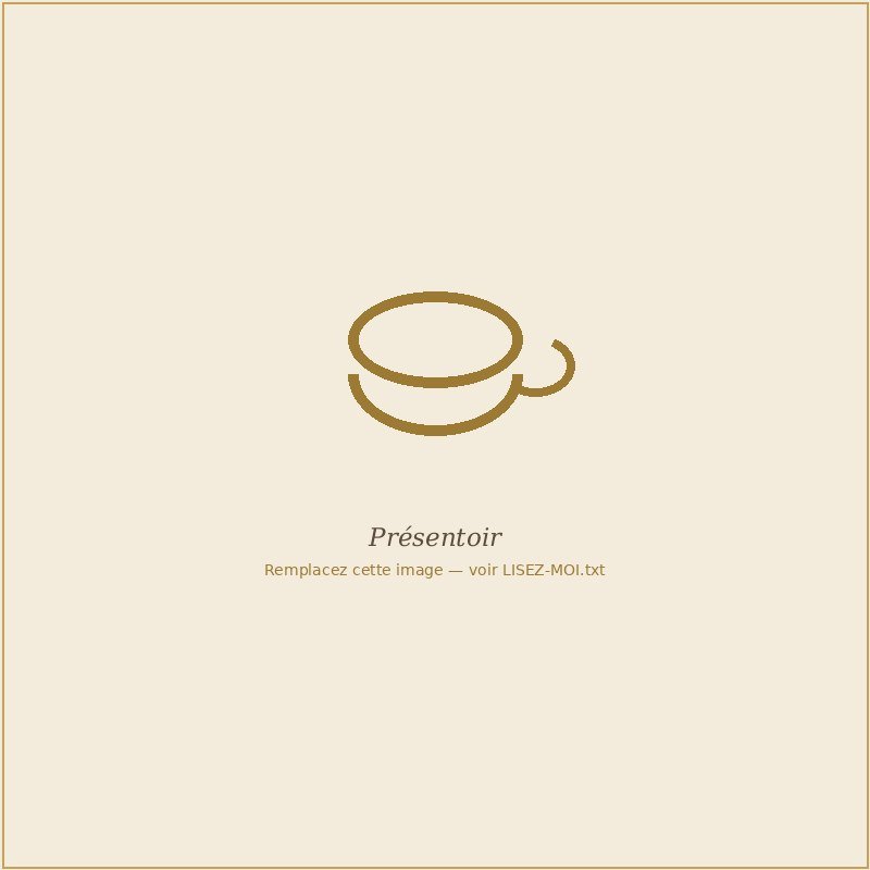 Présentoir à pâtisseries du Bec Gourmand